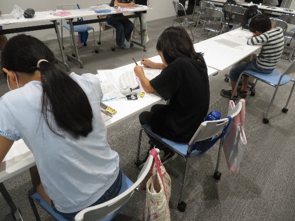 20241027こどもマンガ教室　イベント写真